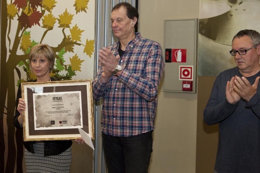 Entrega de premios de la Federación de Teatro de Asturias