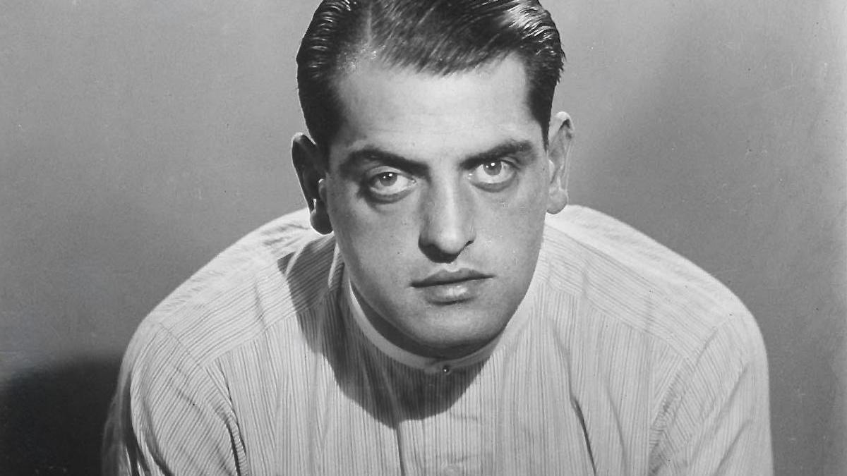 Luis Buñuel, de joven, en 1929.