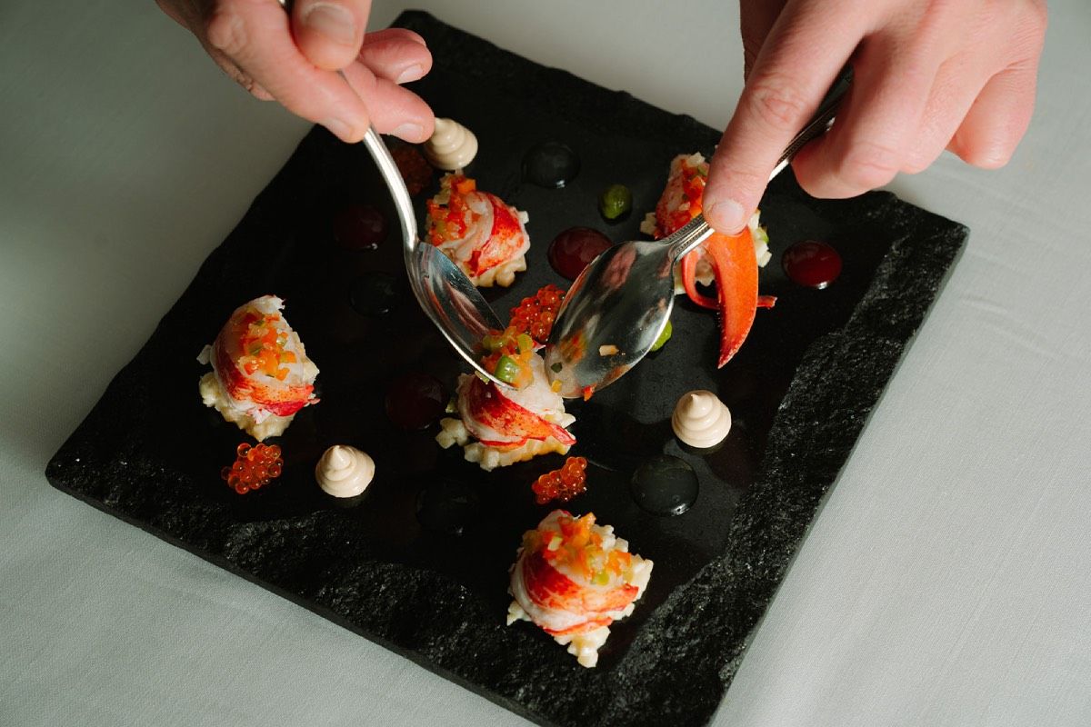 Los platos de Alta Cocina del Restaurante Delaunay en Bilbao