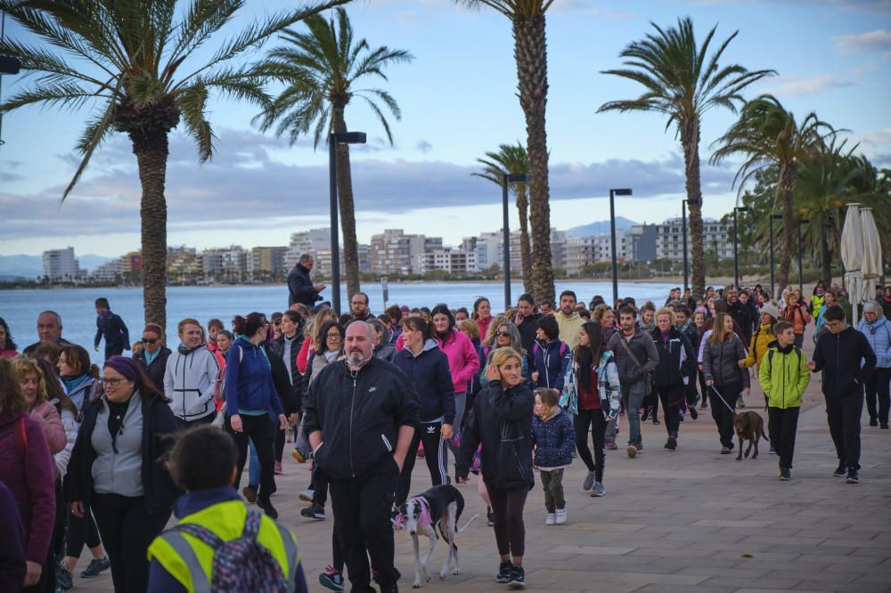 Tercera caminada contra la violència de gènere a Roses