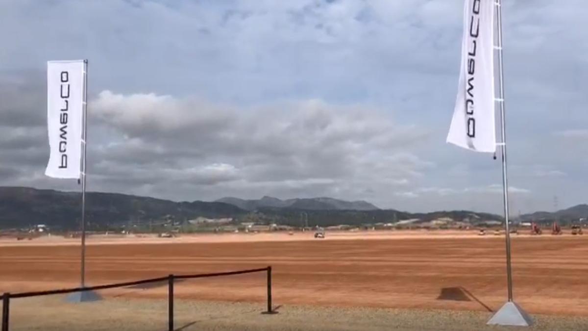 Todo listo para la colocación de la primera piedra de la Gigafactoría