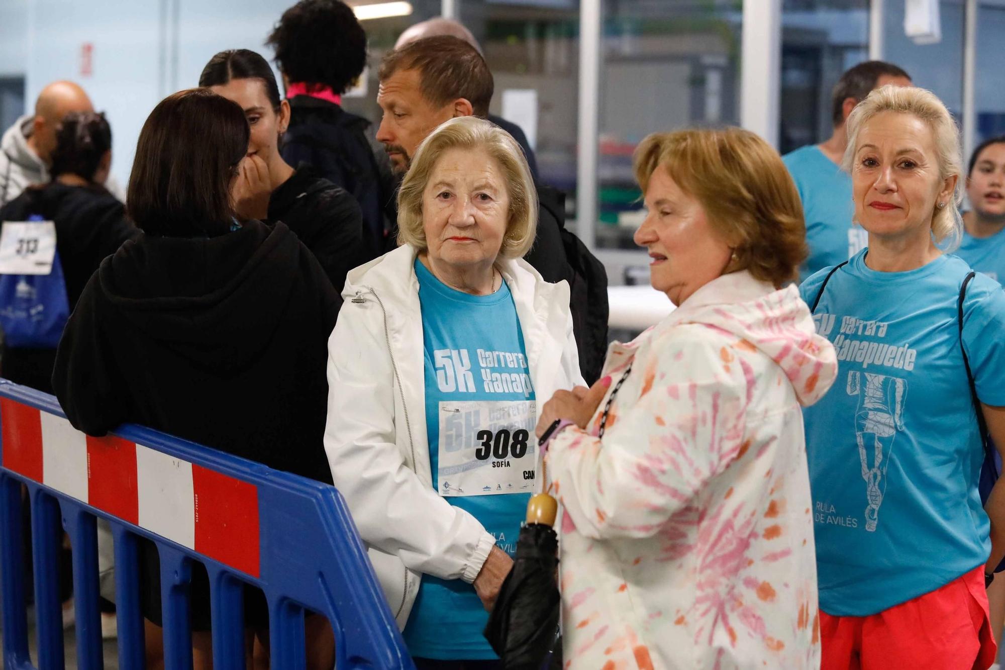 En imágenes: carrera solidaria por Xana García en la Rula de Avilés