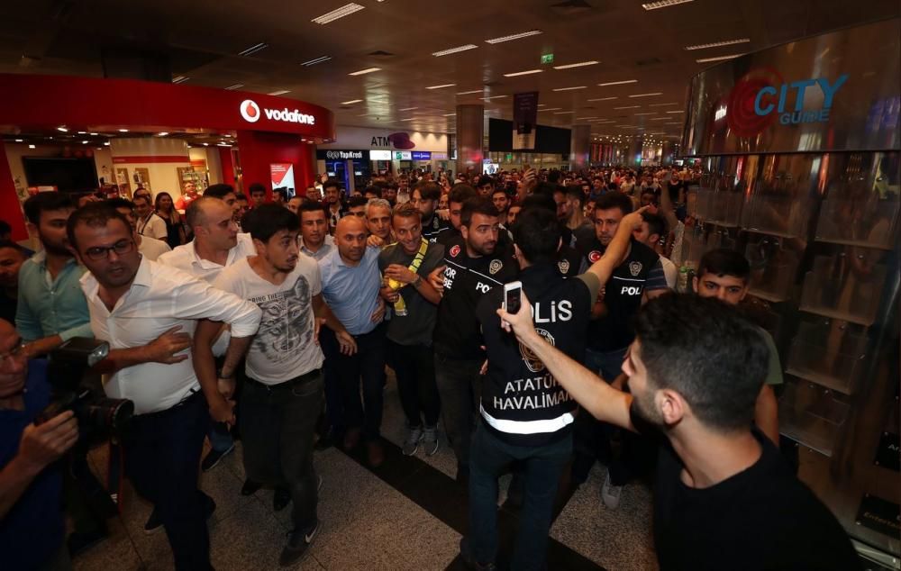 Así recibe Estambul a Roberto Soldado