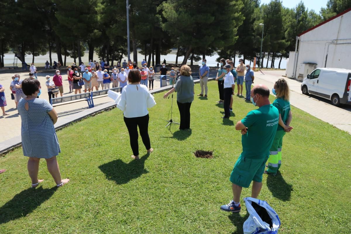 Homenaje a las víctimas del Covid-19