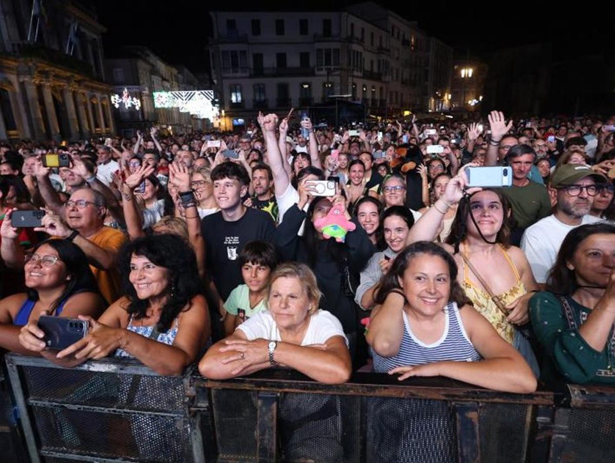 Público que asistió al concierto. | G. SANTOS