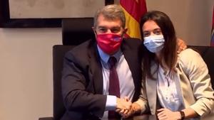 El vídeo que demuestra que Aitana Bonmartí ya ha renovado con el Barça