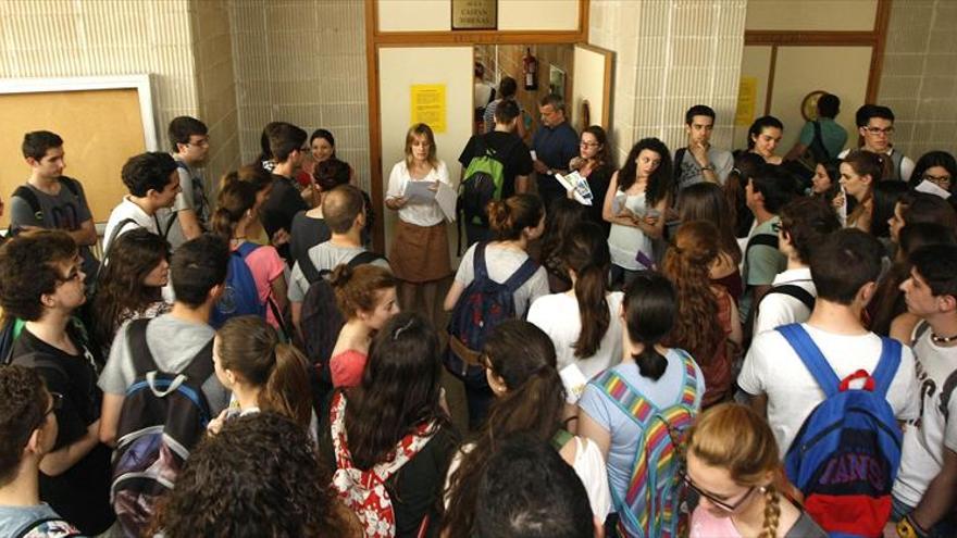 Ligero aumento de los estudiantes que harán Selectividad en Aragón