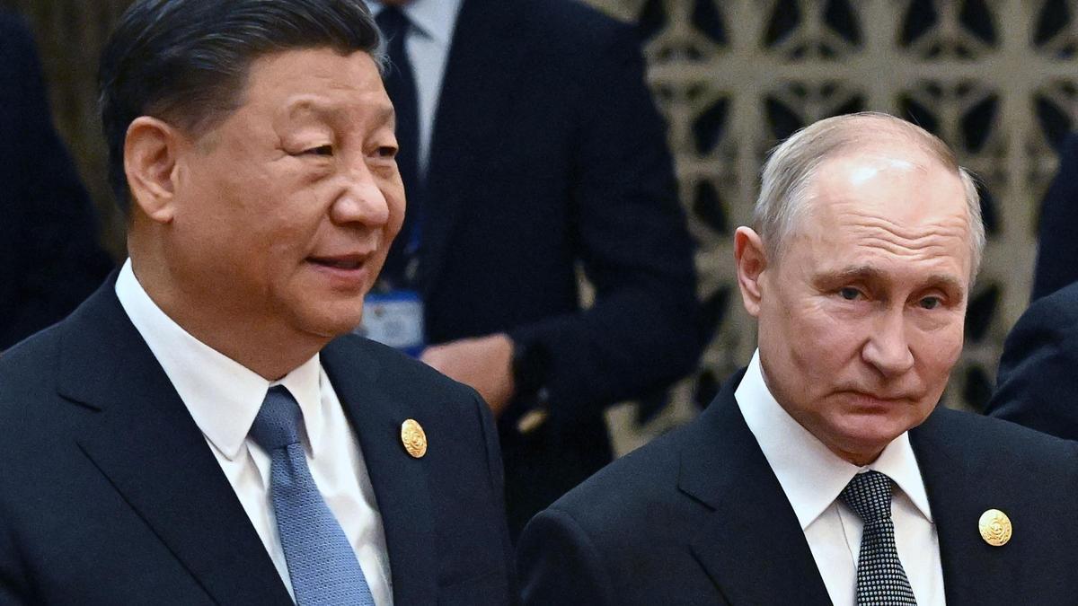 Vladímir Putin y Xi Jinping en Pekín.