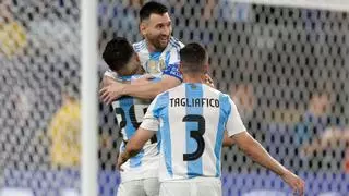 Argentina cerebral, primer finalista de la Copa América