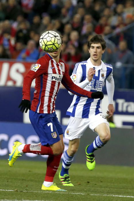 Las mejores imágenes del Atlético-Real Sociedad