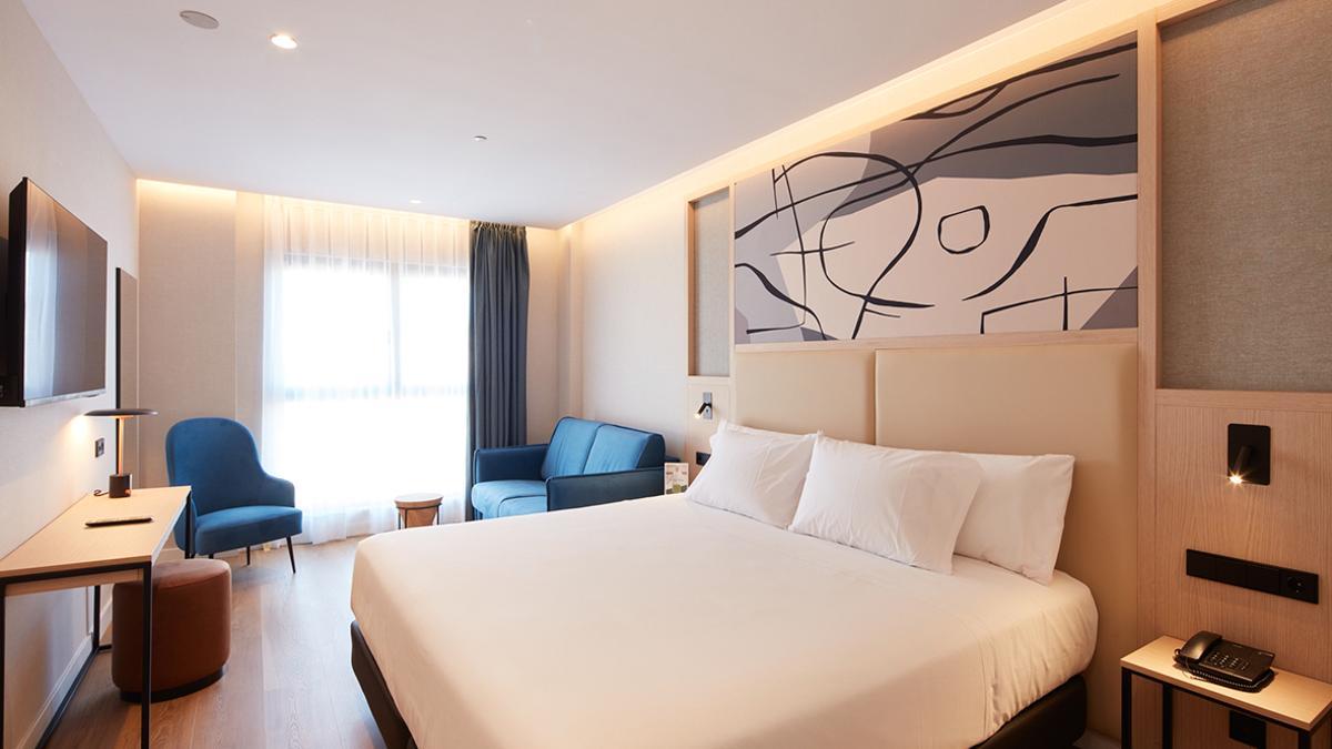 Habitación del Sercotel Rosaleda (Málaga)