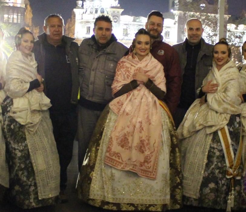 Fallas 2020. Mascletà nocturna del día 7