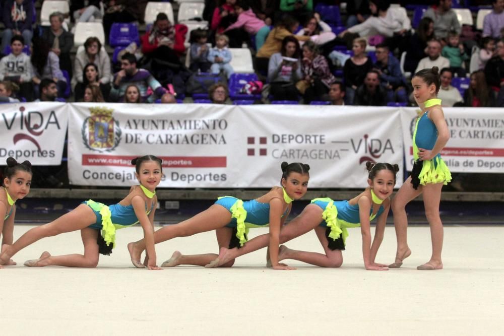 Campeonato de gimnasia rítmica en Cartagena