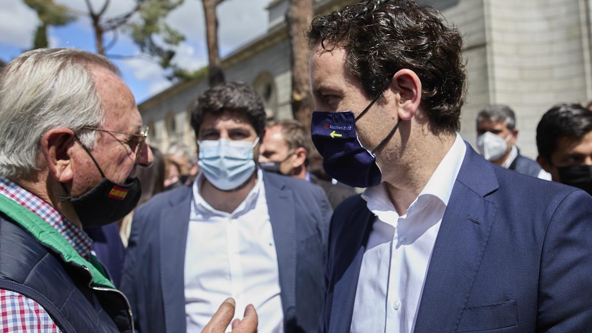 Manifestación de regantes en Madrid