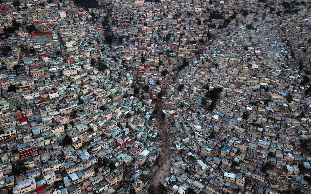 Vecindario de Jalousie en Port-au-Prince, Haití.