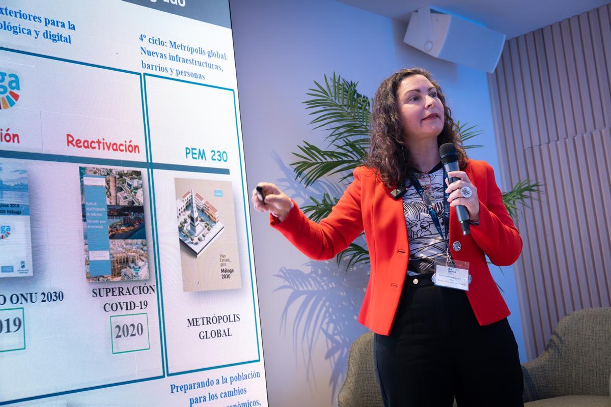 La directora gerente de la Fundación CIEDES, María del Carmen García Peña