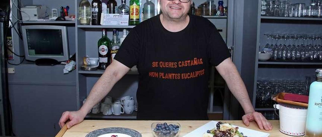 El chef crea entrantes, primeros platos y sobremesas con este fruto en auge. //Bernabé/ Juan Carlos Asorey