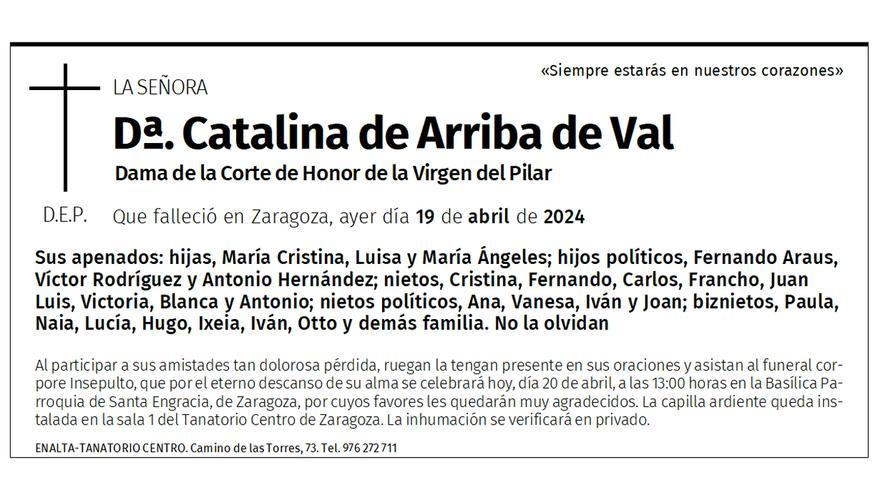 Catalina de Arriba de Val