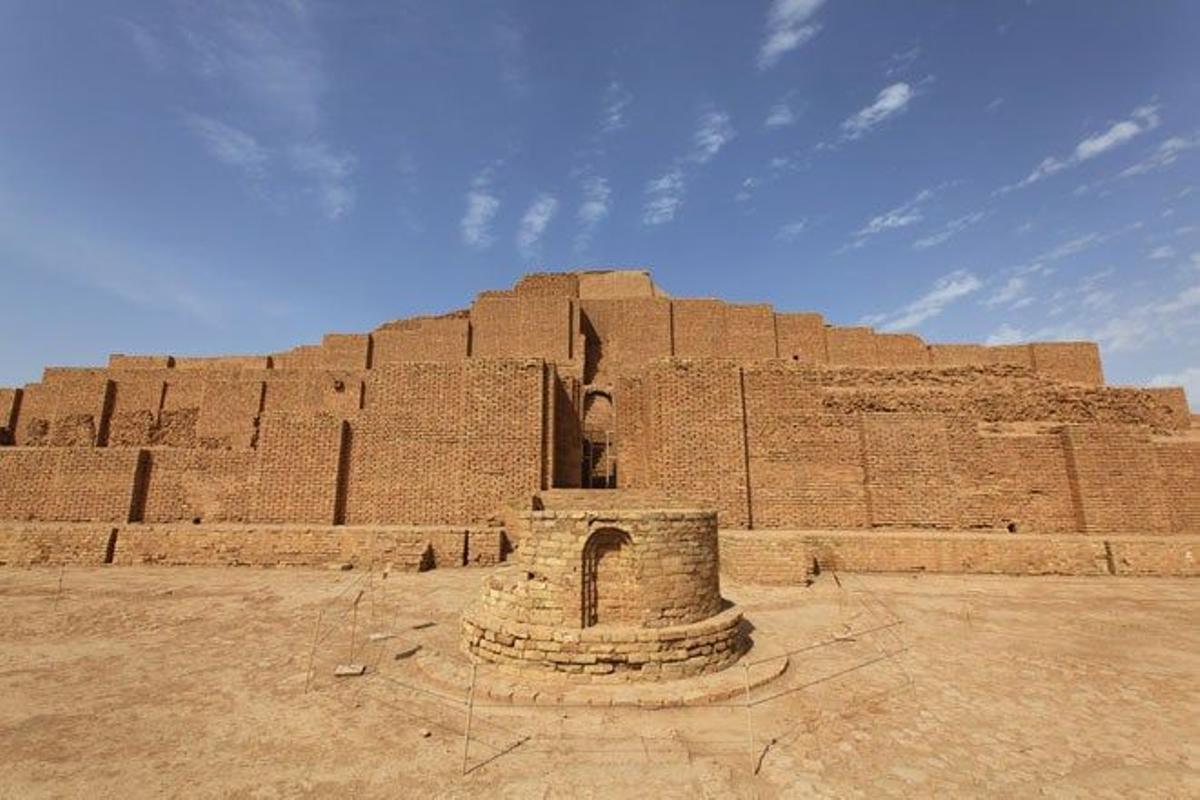 El Chogha Zanbil, en Irán, es un complejo elamita construido en el 1250 a.C.