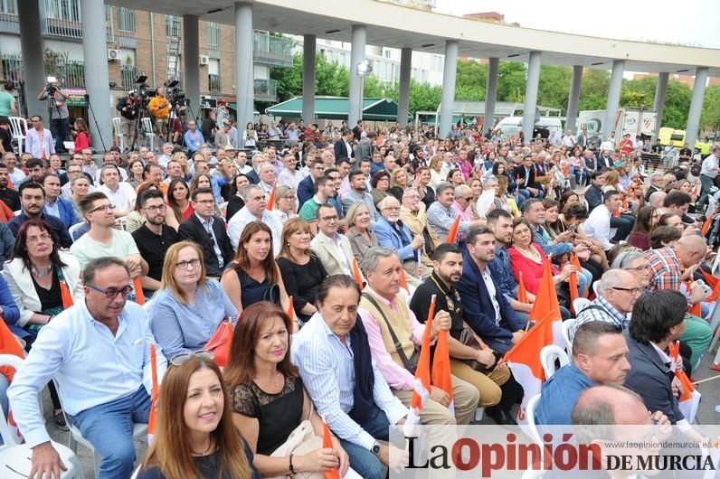 Albert Rivera, líder de Ciudadanos, en Murcia