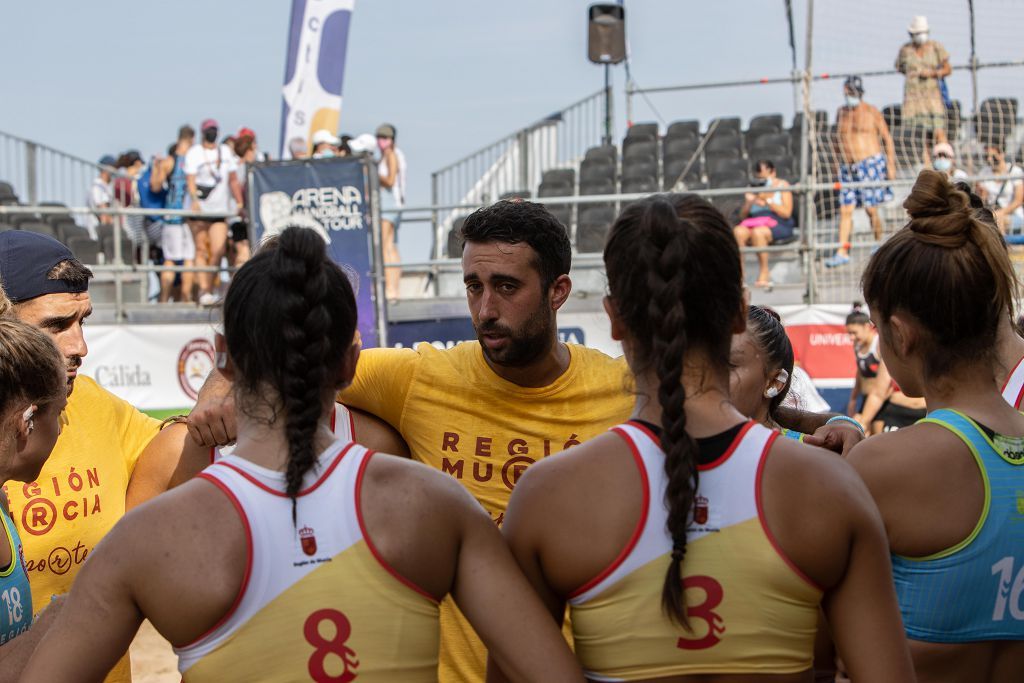 Campeonato de balonmano playa en La Manga