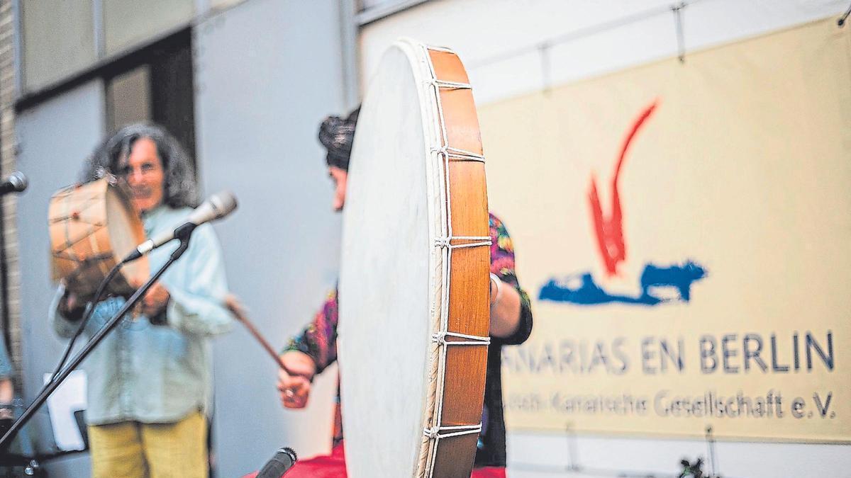 Acto musical organizado por el Hogar Canario en Berlín (Alemania).
