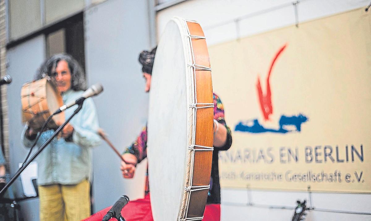 Acto musical organizado por el Hogar Canario en Berlín (Alemania).