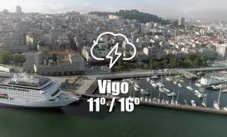 El tiempo en Vigo: previsión meteorológica para hoy, martes 9 de diciembre