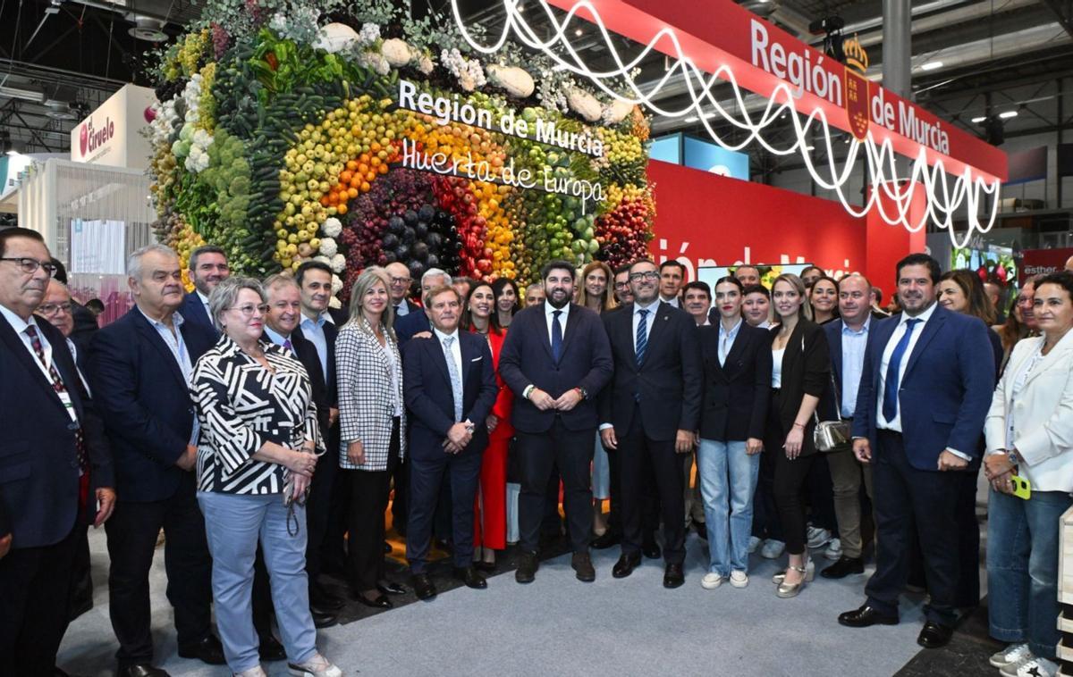La Comunidad habilitó un stand institucional de 64 m2 en Fruit Attraction.