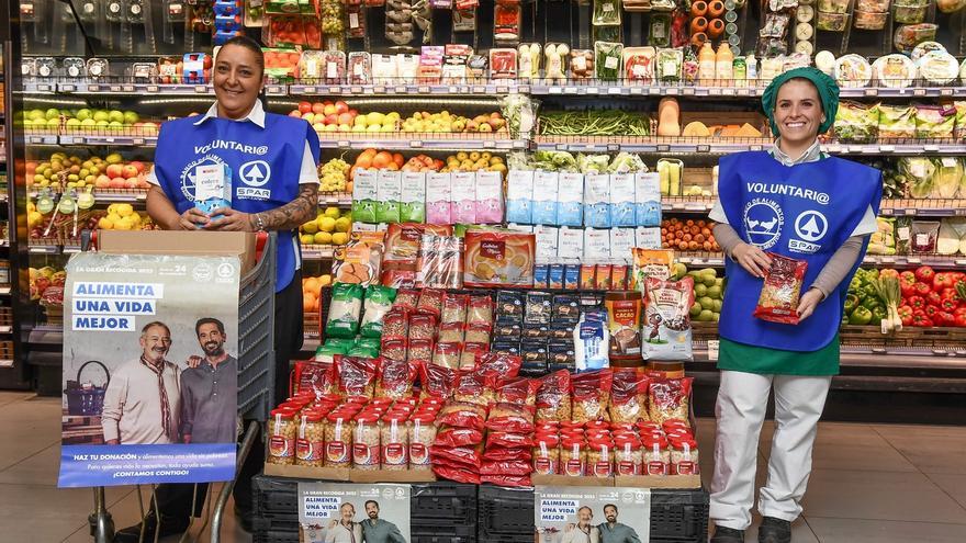 SPAR Gran Canaria se vuelca con la gran recogida solidaria para el Banco de Alimentos de Las Palmas