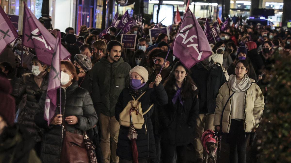 Asturias muestra su rechazo a la violencia contra las mujeres: todas las protestas por concejos