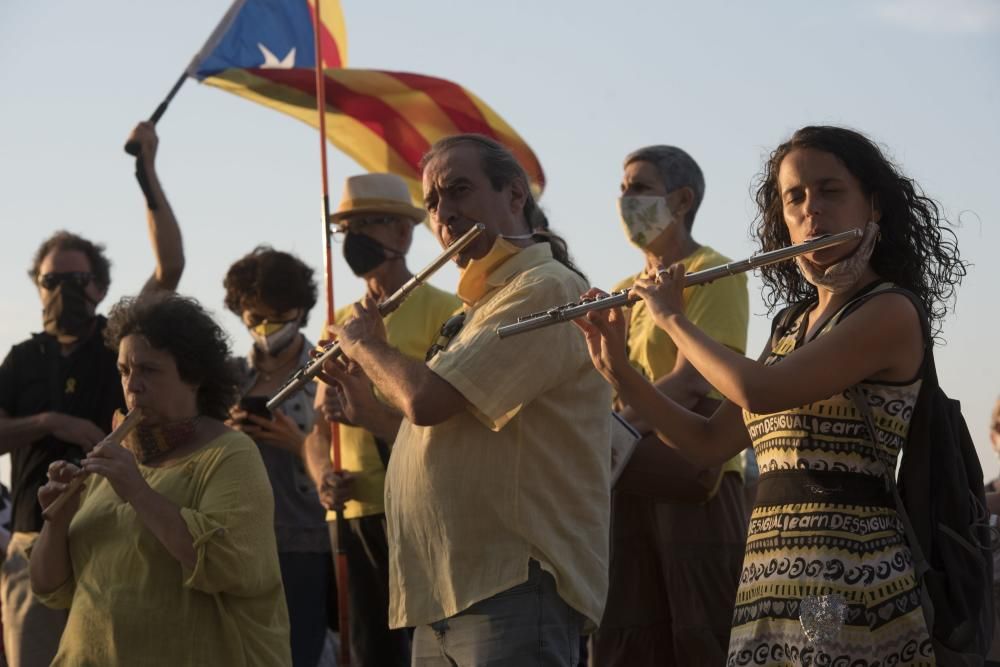 La Música per la Llibertat reprèn els diumenges a Lledoners per fer costat als líders polítics