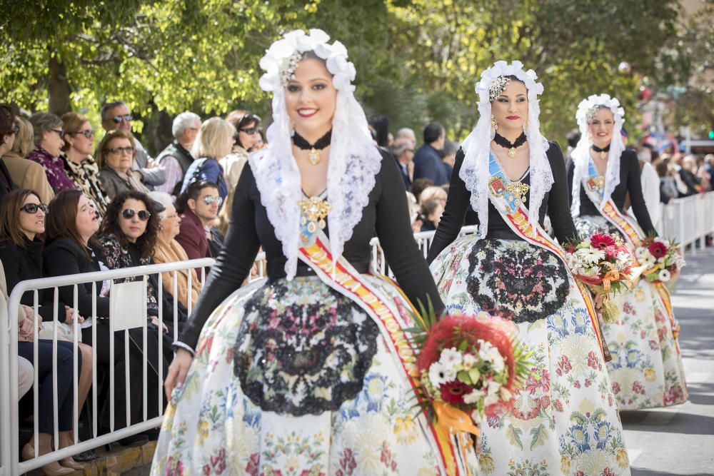 Fallas 2019: Ofrenda en Borriana