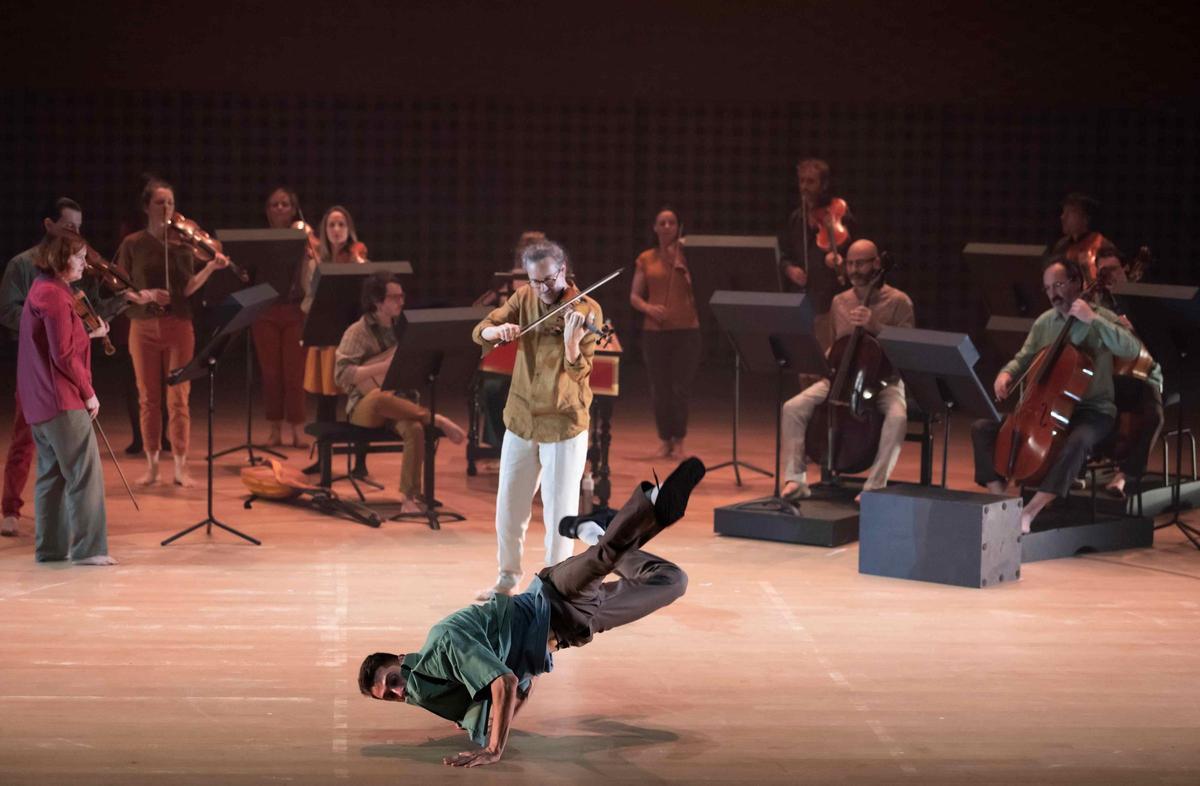 Un instant de l'espectacle "4 Danced Seasons"