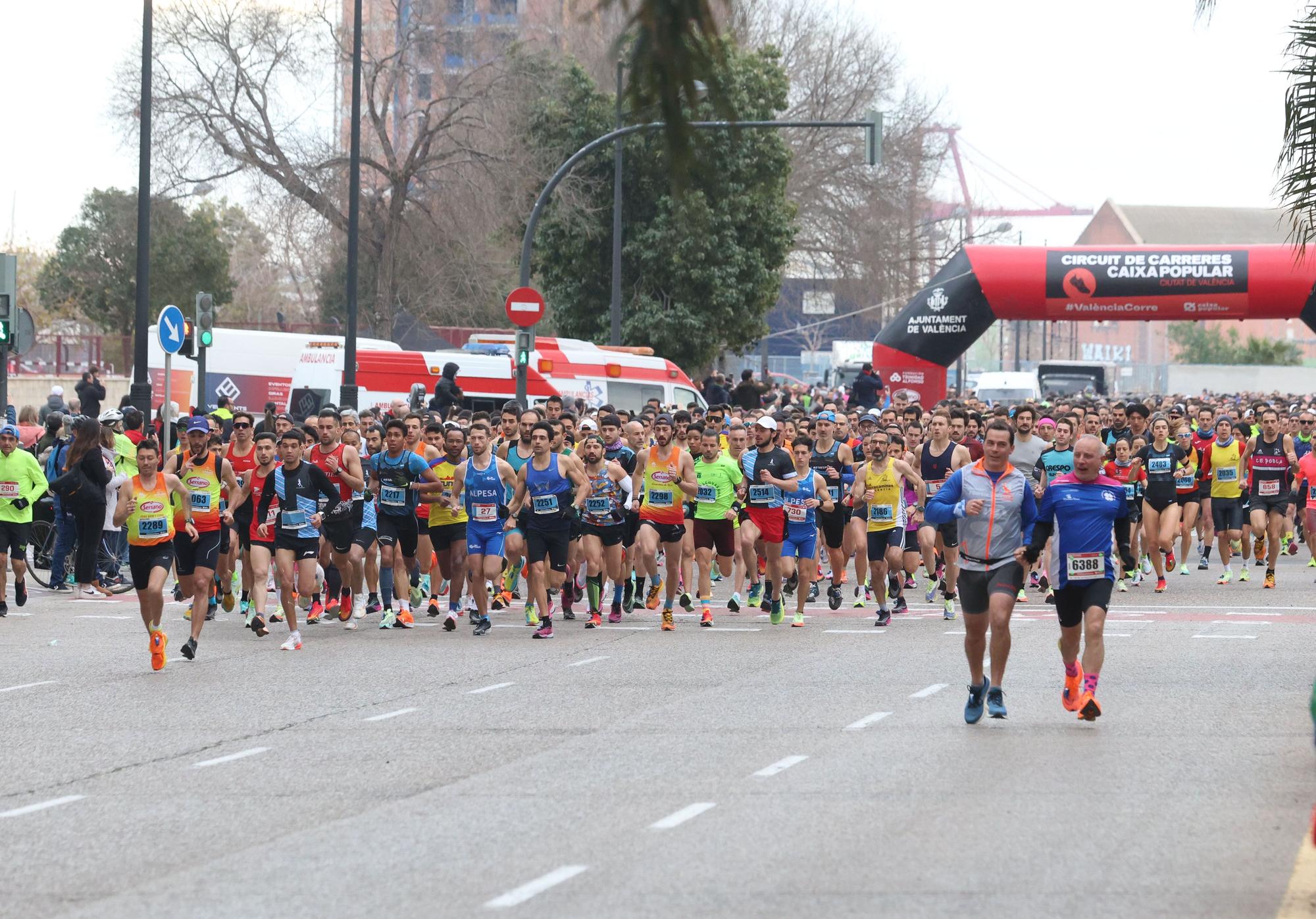 Carrera Never Stop Running del  Circuito Carreras de Valencia