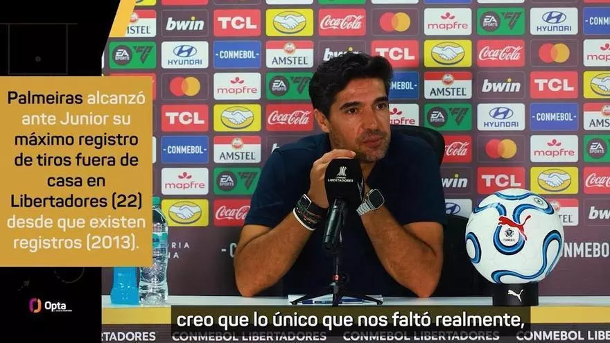 Abel Ferreira: "Parece que este año el VAR sí va a funcionar..."