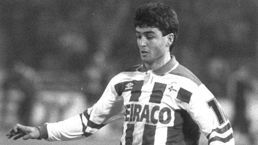 Bebeto recuerda su primer gol con el Deportivo en las redes