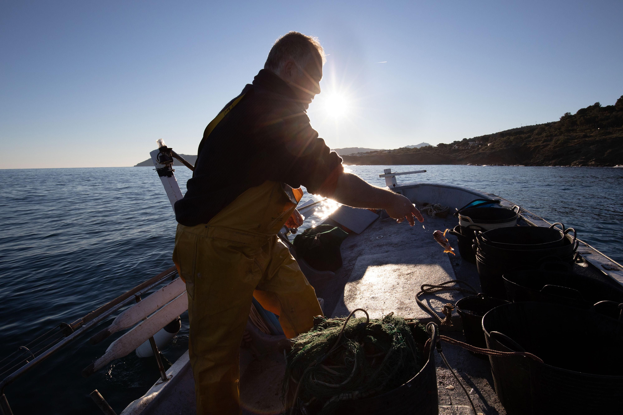 De pesca a la Mar d’Amunt