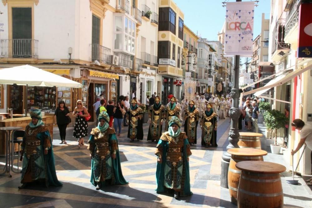 Desfile triunfal y representación teatral del Pacto de Tudmir en Lorca