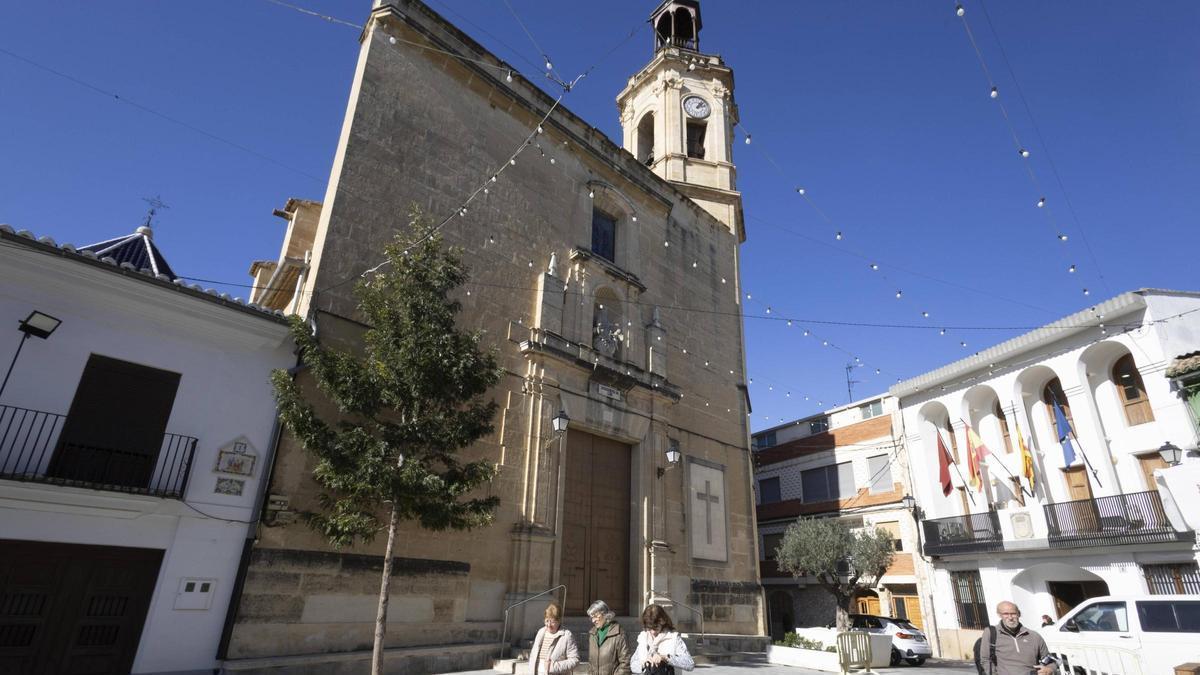 La iglesia parroquial de la Asunción de Nuestra Señora de la Pobla del Duc, protegida como BRL.