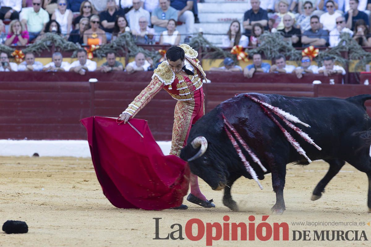 Tercer festejo de la Feria Taurina de Murcia (Talavante, Paco Ureña y Roca Rey), en imágenes