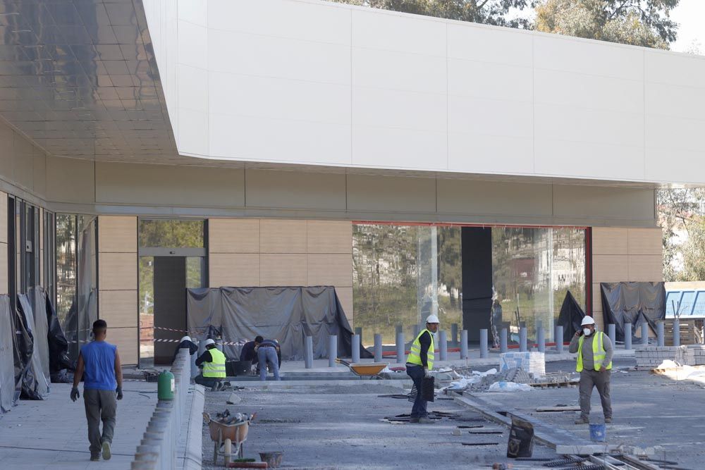 Avanzan las obras del nuevo centro comercial de la carretera de Palma