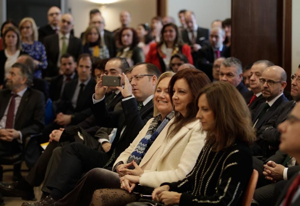 Toma de posesión de Mariano Marín como delegado del Gobierno en Asturias