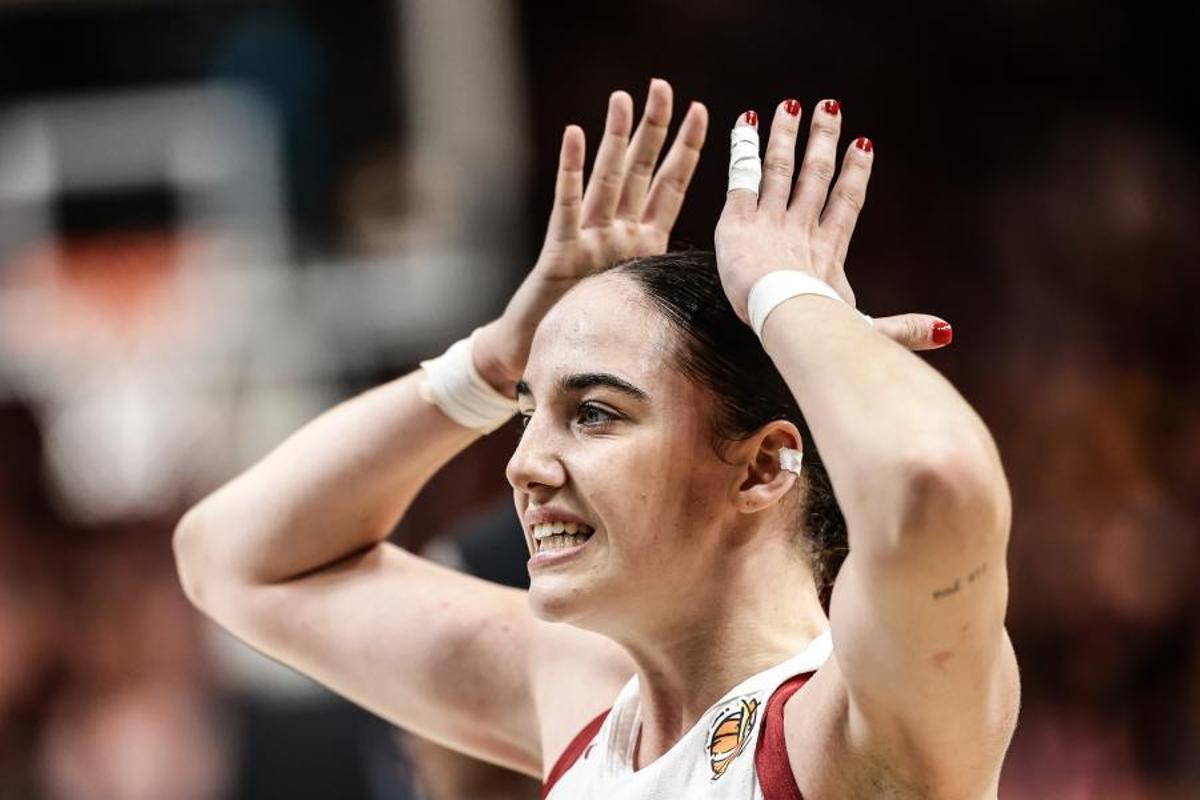 La nova base de l'Spar Girona, durant el Mundial