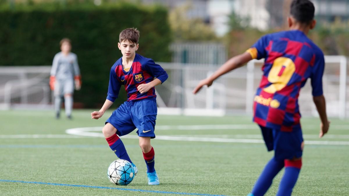 Guillem Víctor jugó dos temporadas con Lamine Yamal