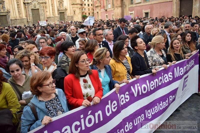 Concentración en Murcia para protestar por la sentencia a 'La Manada'