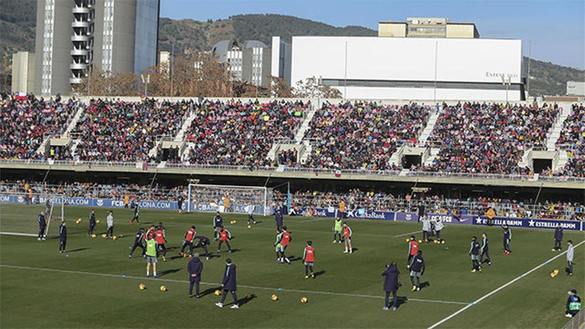 Así ha sido el entreno a puertas abiertas del Barça