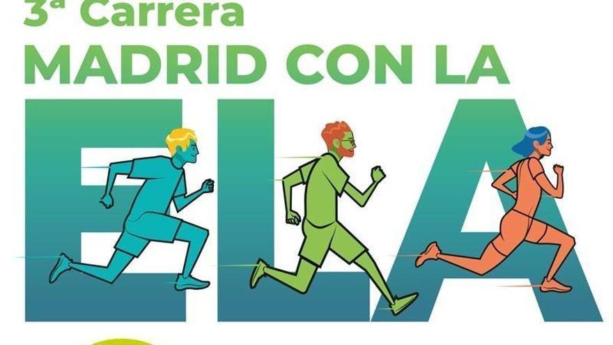 Madridloppet med ALS går längs Paseo de la Castellana
