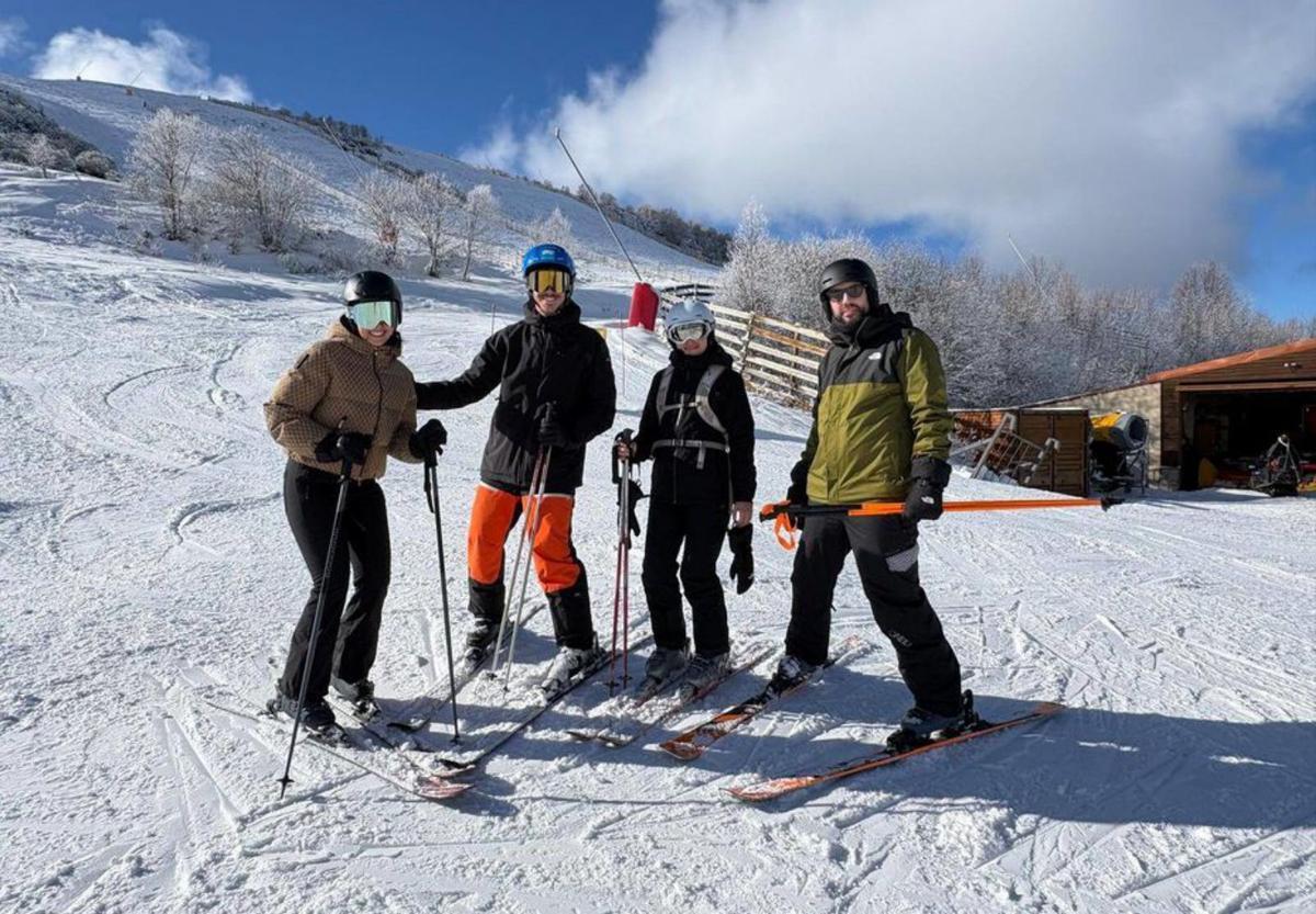 Por la izquierda, Carmen Castaño, Alejandro Alcantarilla, Belén Sierra y Alberto Pérez.