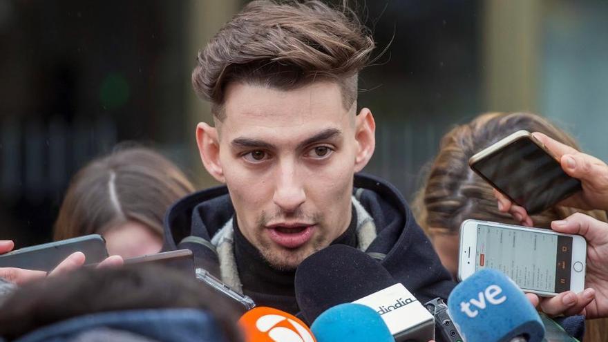 Carlos Cuadrado, uno de los exjugadores de la Arandina condenados.